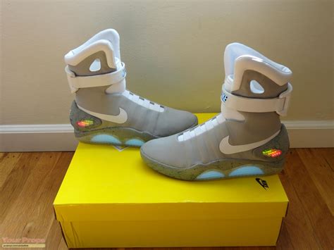 fake back to the future shoes wish review|nike mag back to the future shoes.